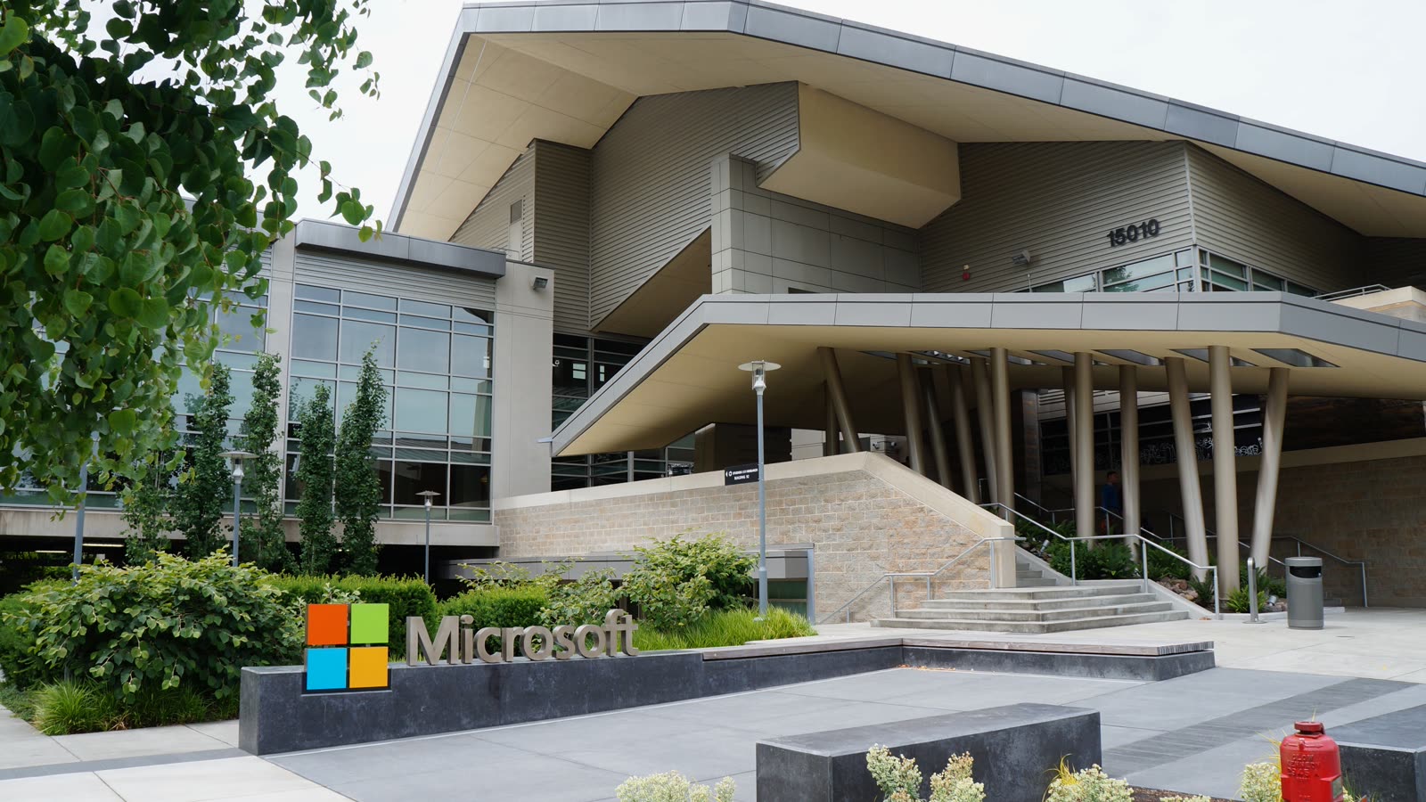 Edificio del campus de Microsoft en Redmond (imagen de archivo)